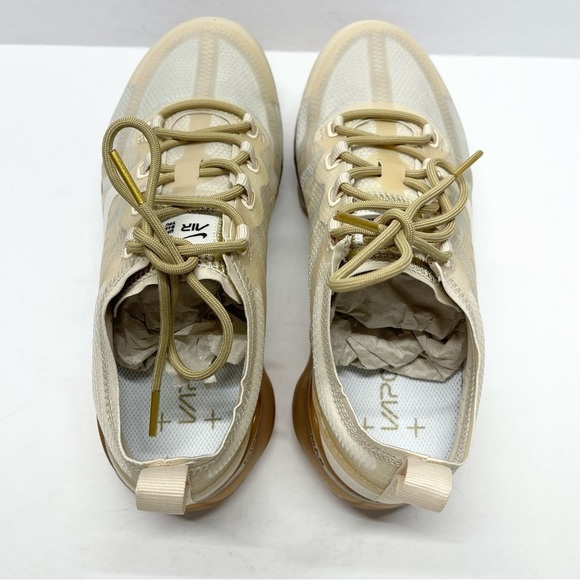 Nike Women's Air Vapormax 2019 Cream Sail-Light Bone - Picture 6 of 9